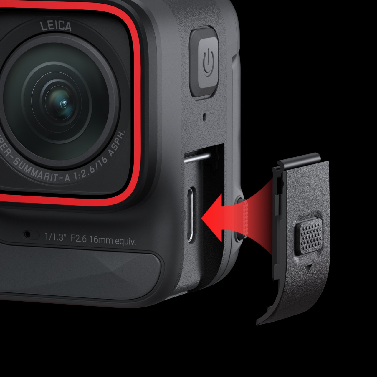Insta360 Ace Pro USB Cover – Waterproof Port Cap Replacement for Charging Protection by Insta 360