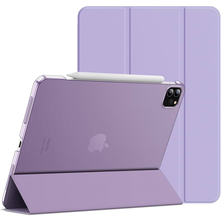 Coteci Pen Slot iPad Case Pro 11" Purple | Protective Folio with Apple Pencil Holder | Infotech Store Nepal by Coteci