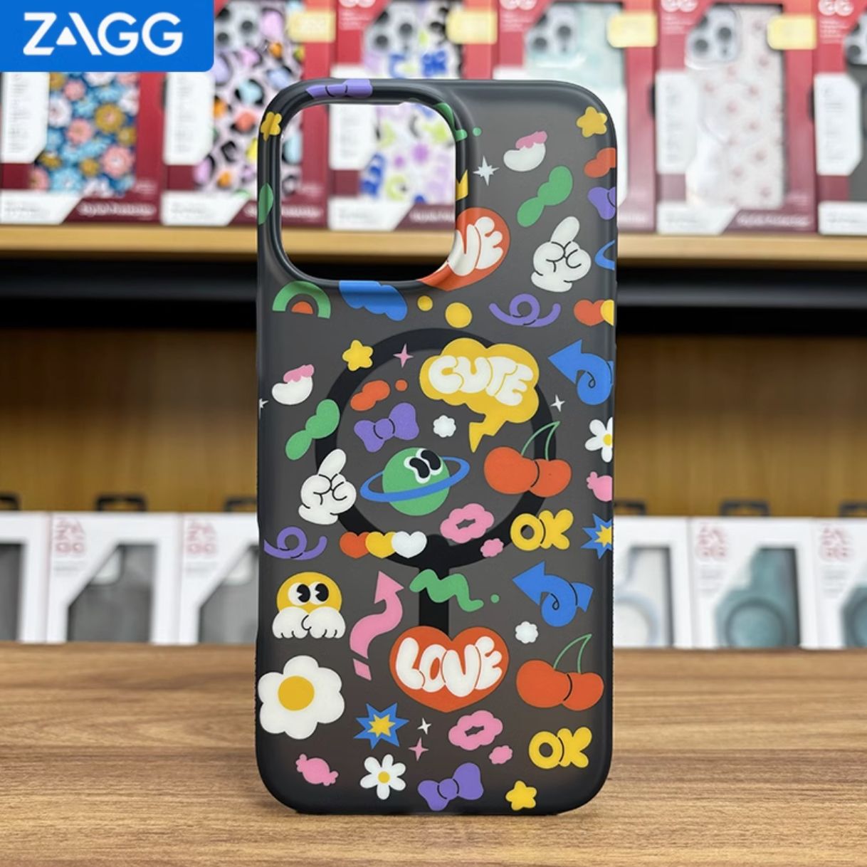 ZAGG Milan Printed Cover for iPhone 16 Pro Max (6.9-Inch) | Stylish Protective Case | Infotech Store Nepal by Zagg