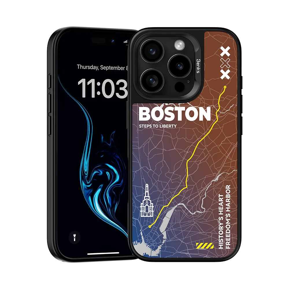 Benks Boston Case for iPhone 16 Pro Max (6.9-Inch) | Slim & Durable Protective Cover | Infotech Store Nepal by Benks