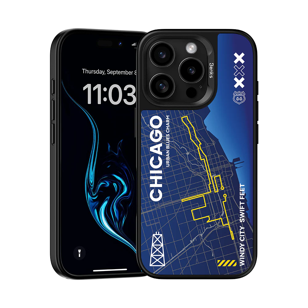 Benks Chicago Cover for iPhone 16 Pro Max (6.9-Inch) | Premium Protective Case | Infotech Store Nepal by Benks