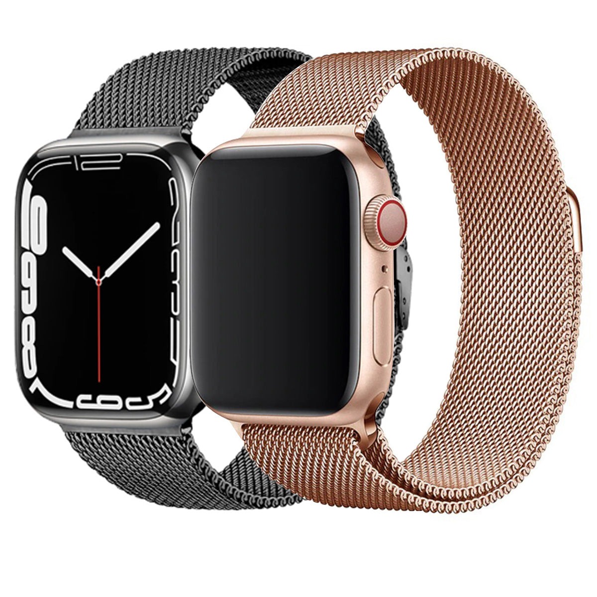 COTECI Magnetic Loop Watch Band – Stainless Steel Mesh Strap with Adjustable Magnetic Closure by Coteci