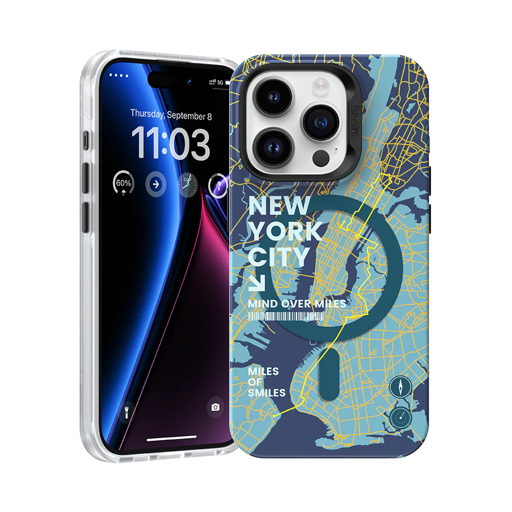 Benks New York Case for iPhone 16 Pro Max (6.9-Inch) | Slim & Durable Protective Cover | Infotech Store Nepal by Benks