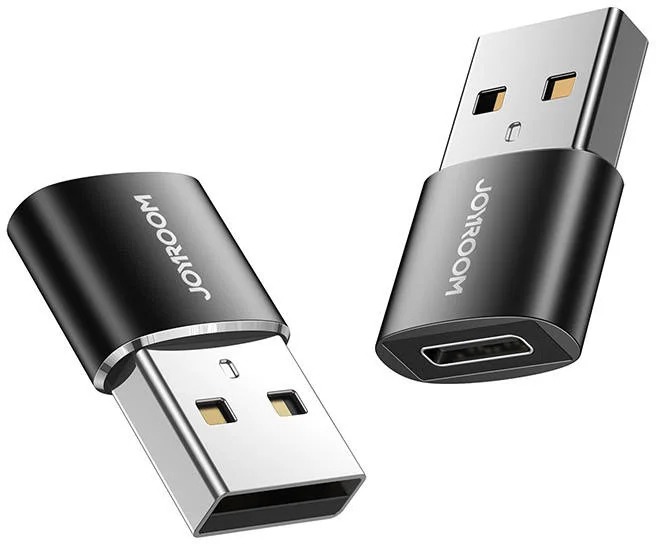 Joyroom Type‑C Female to USB‑A male OTG Adapter – Compact Charging & Data Transfer Converter by Usams