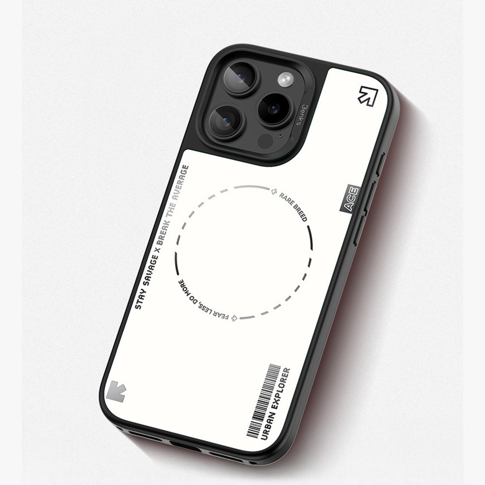 Benks Dynamic Minimalist Case for iPhone 16 Pro Max (White, 6.9-Inch) | Slim & Protective Cover | Infotech Store Nepal by Benks