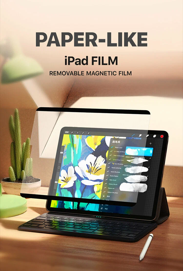 Recci Removable Magnetic iPad Film for 10.9" – Easy Install & Protection | Infotech Store Nepal by Recci