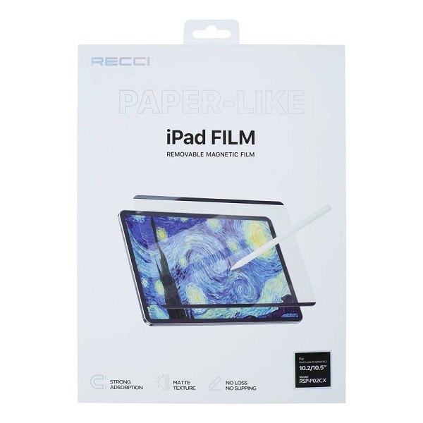 Recci Removable Magnetic iPad Film for 10.9" & 11" – Easy Install & Protection | Infotech Store Nepal by Recci