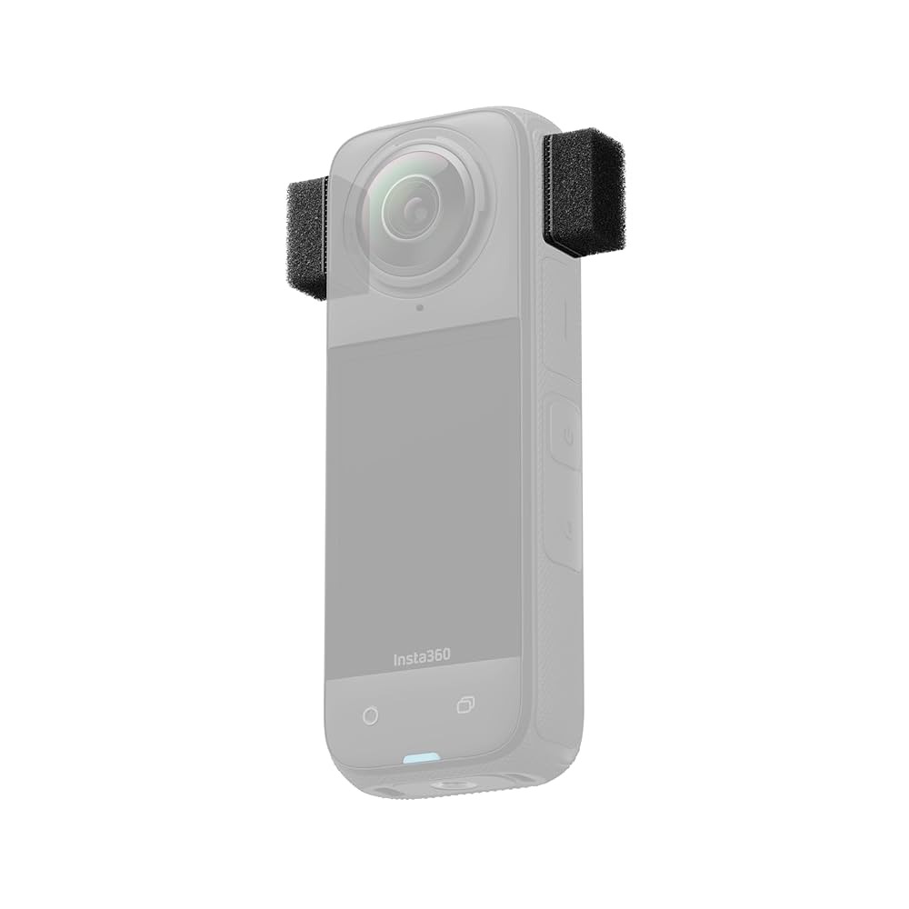 Insta360 X4 Mic Wind Muff – Wind Noise Reduction Cover for Clear Outdoor Audio by Insta 360